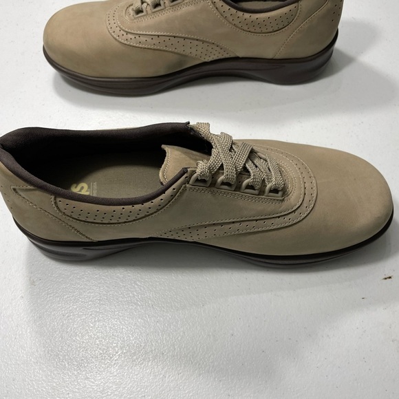 SAS Men\'s Beige  Suede Oxfords Size 11W SB- main image 6